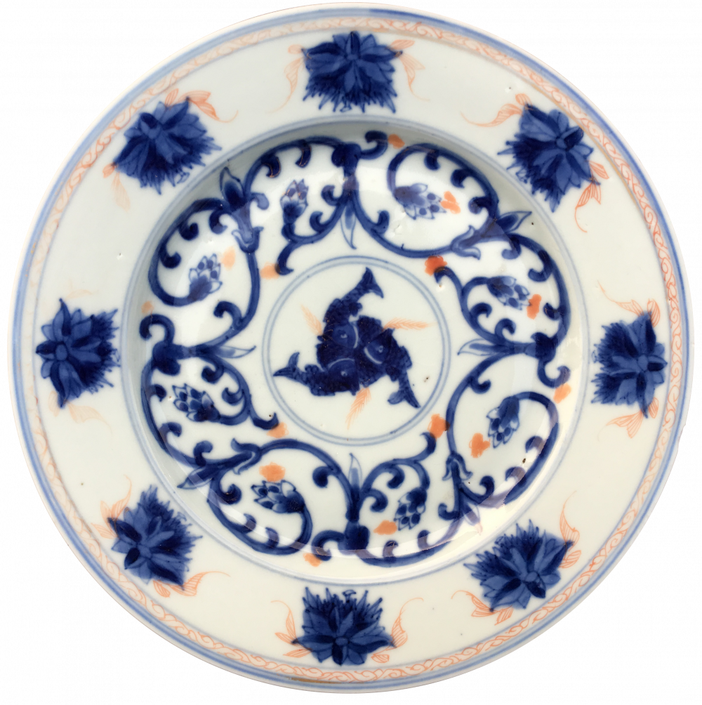 Porcelain Kangxi (1662-1722), China Porcelain Kangxi (1662-1722), China