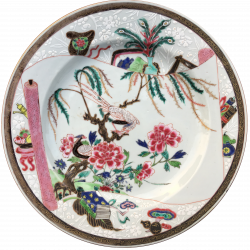Famille rose Porcelain Yonghzeng (1723-1735), chine
