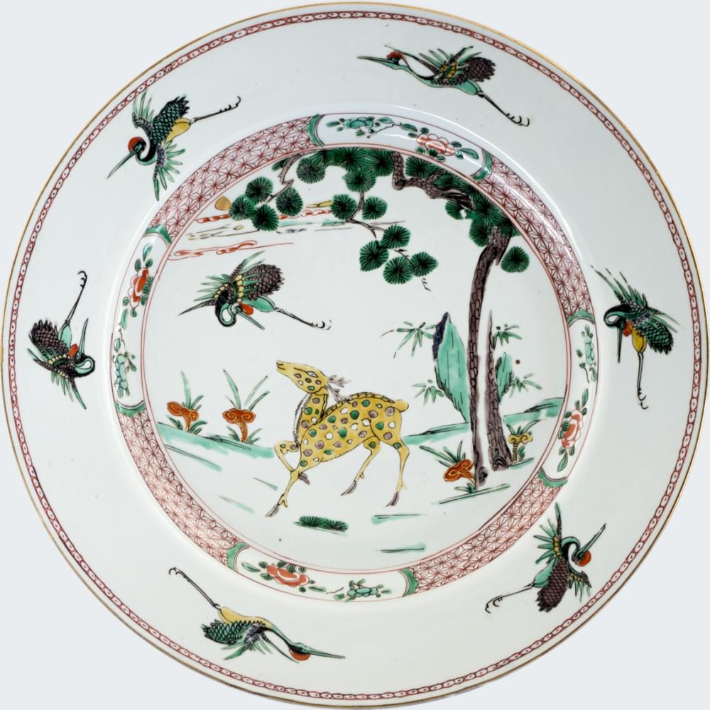 Famille verte Porcelain Kangxi (1662-1722), circa 1715, China Famille verte Porcelain Kangxi (1662-1722), circa 1715, China