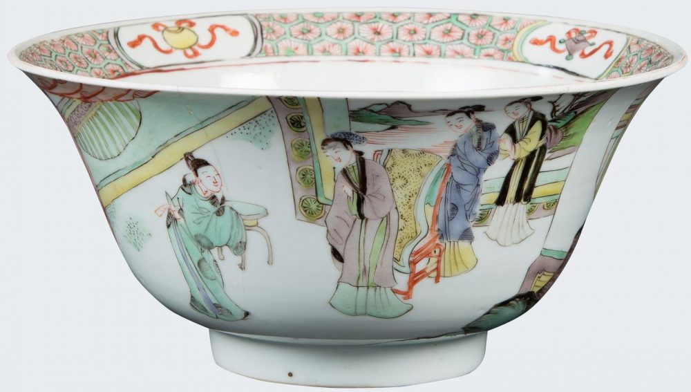 Famille verte Porcelain Kangxi (1662-1722), China Famille verte Porcelain Kangxi (1662-1722), China