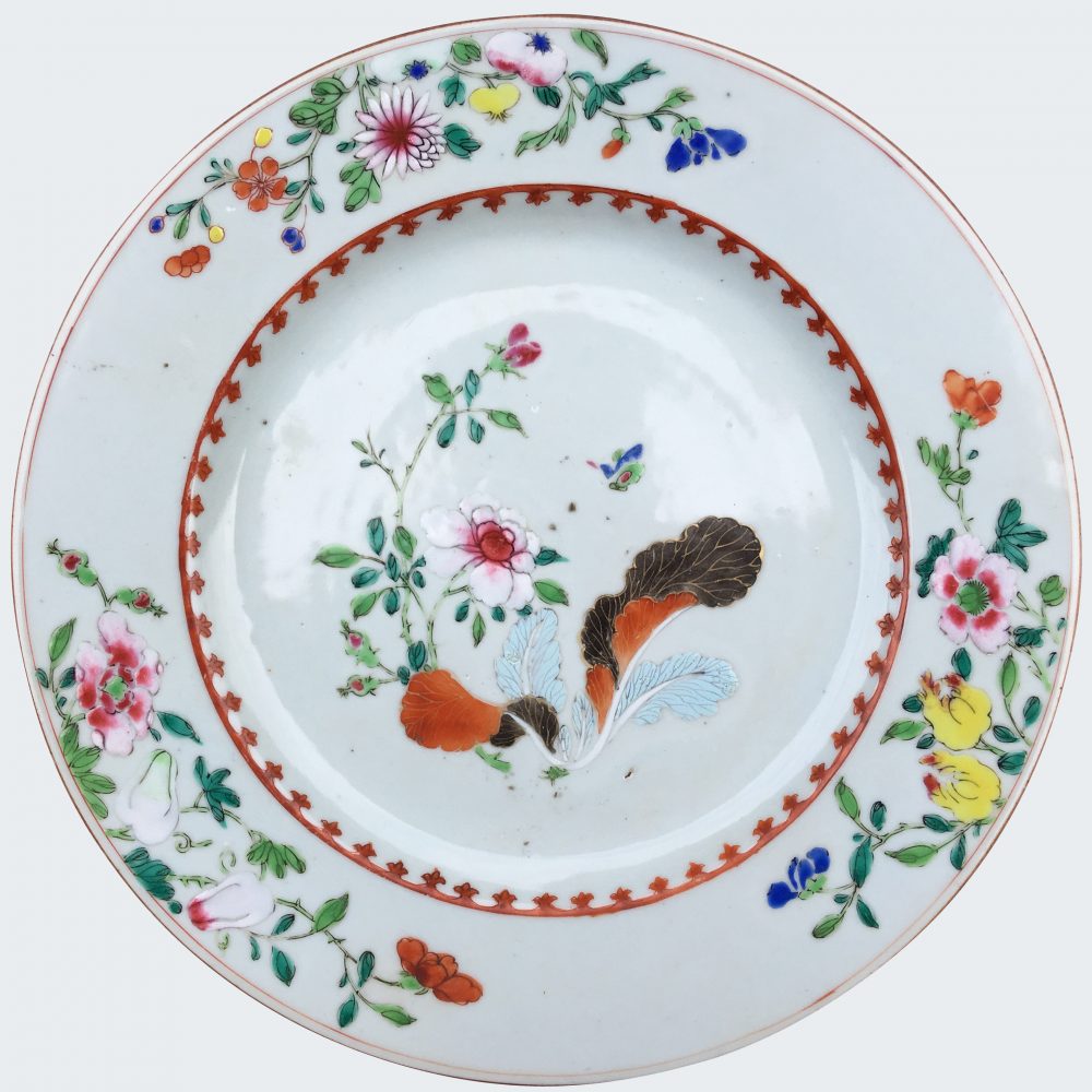 Famille rose Porcelain Late Yongzheng (1723-1735) or early Qianlong (1735-1795), China