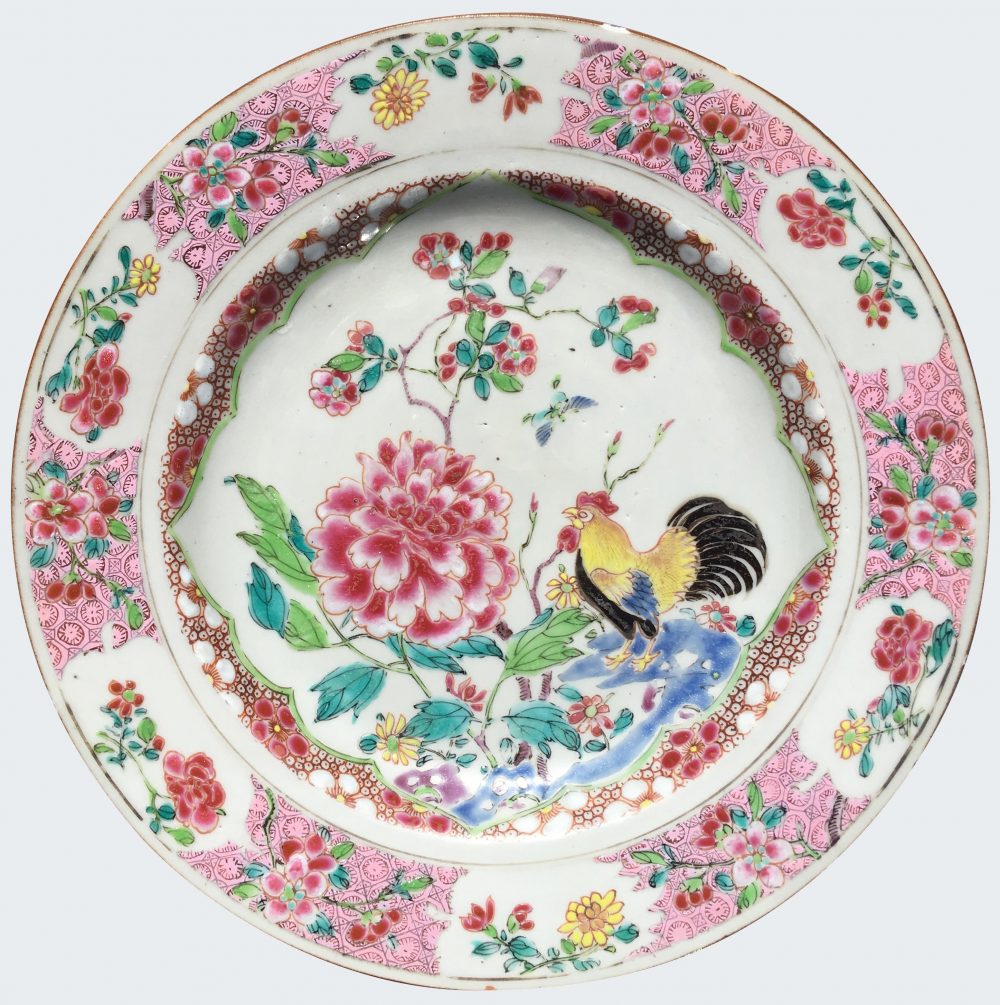 Famille rose Porcelain Yongzheng (1723-1735), circa 1735, China 