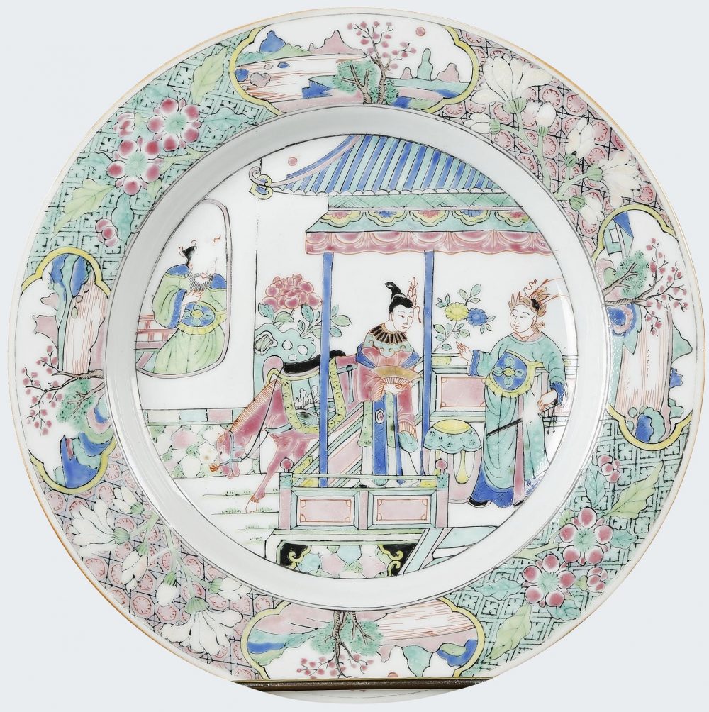 Famille verte Porcelain Yongzheng (1723-1735), circa 1723, China Famille verte Porcelain Yongzheng (1723-1735), circa 1723, China