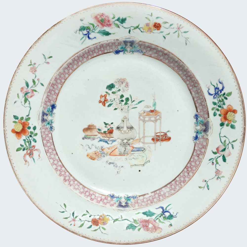 Famille rose Porcelain Yongzheng (1722-1735), China Famille rose Porcelain Yongzheng (1722-1735), China