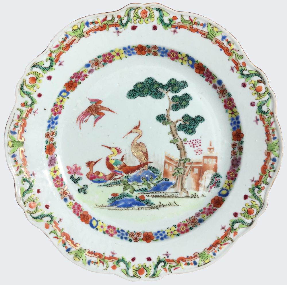 Famille rose Porcelain Qianlong (1735-1795), circa 1745, China