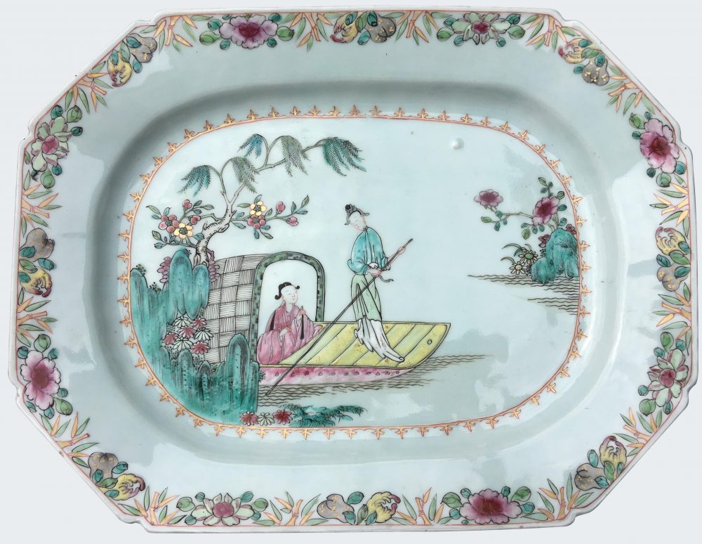Famille rose Porcelain Late Yongzheng (1723-1735), early Qianlong (1736-1795), China