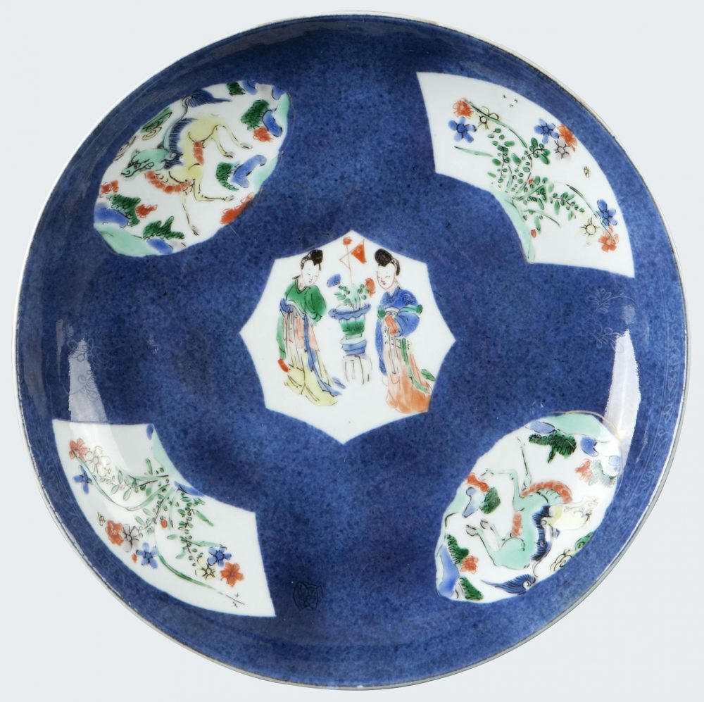 Famille verte Porcelain Kangxi (1662-1722), China Famille verte Porcelain Kangxi (1662-1722), China