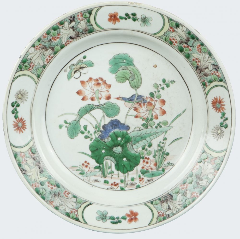 Famille verte Porcelain Kangxi (1662-1722), China Famille verte Porcelain Kangxi (1662-1722), China