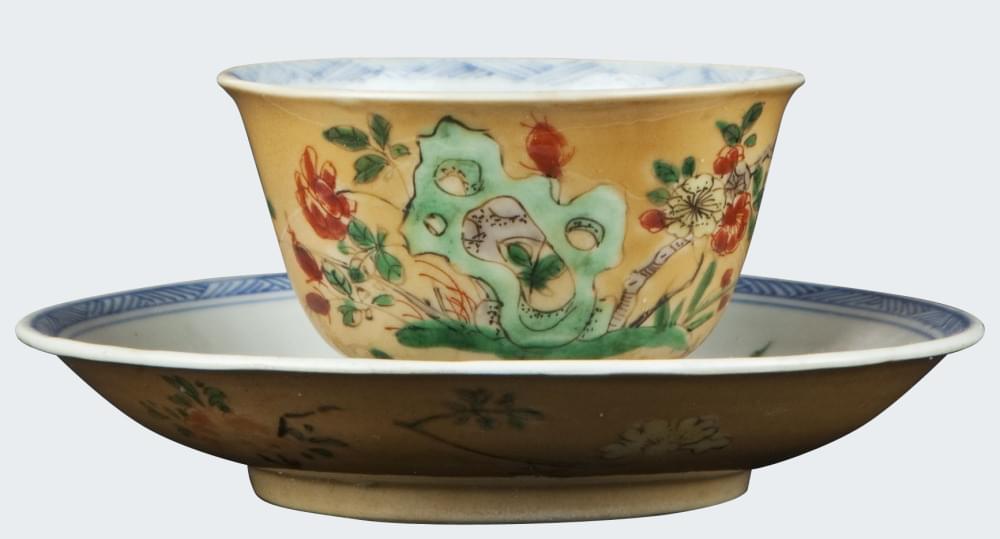 Famille verte Pocelain Kangxi (1662-1722), China Famille verte Pocelain Kangxi (1662-1722), China