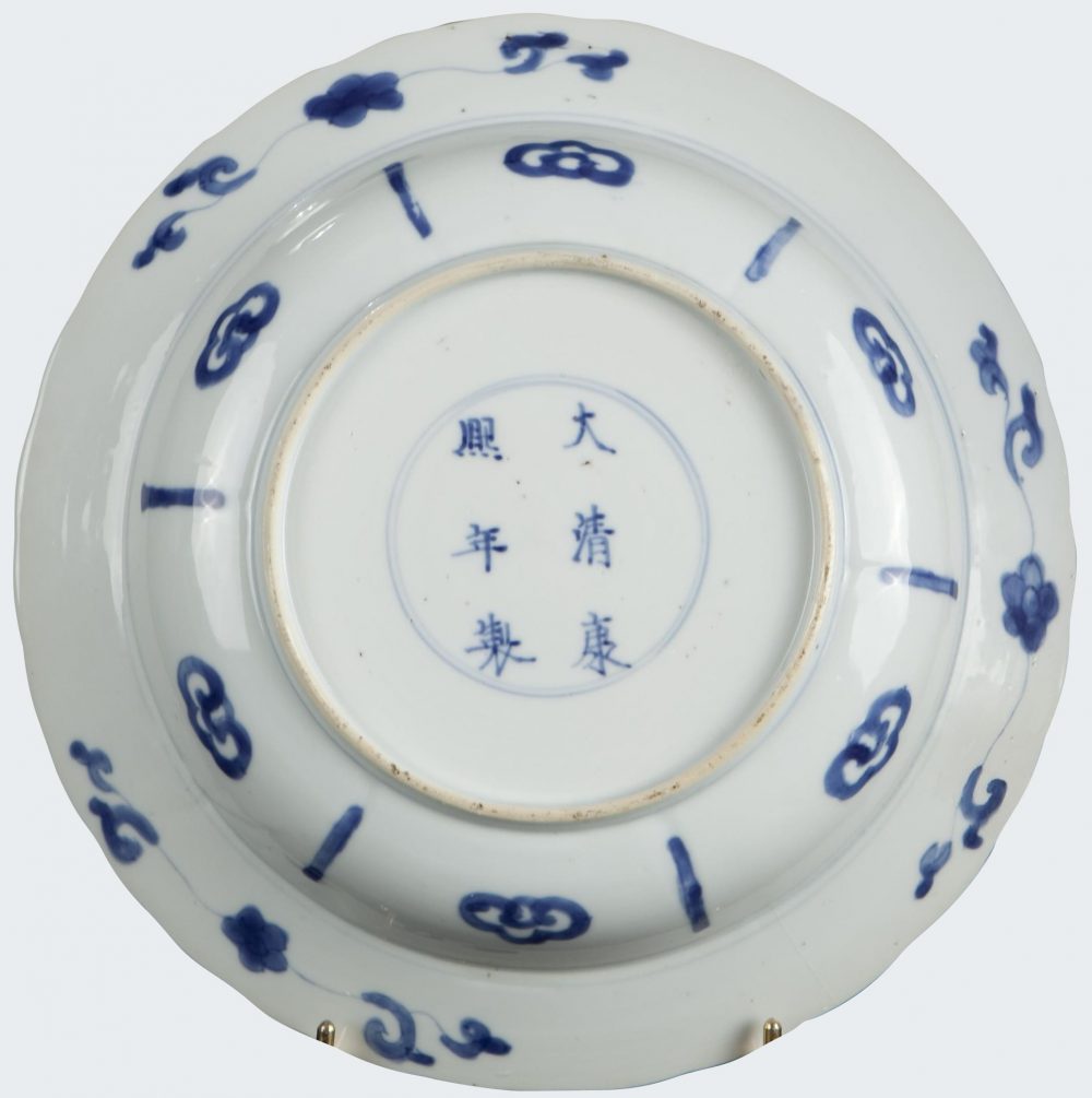 Porcelain Kangxi (1662-1722), China Porcelain Kangxi (1662-1722), China