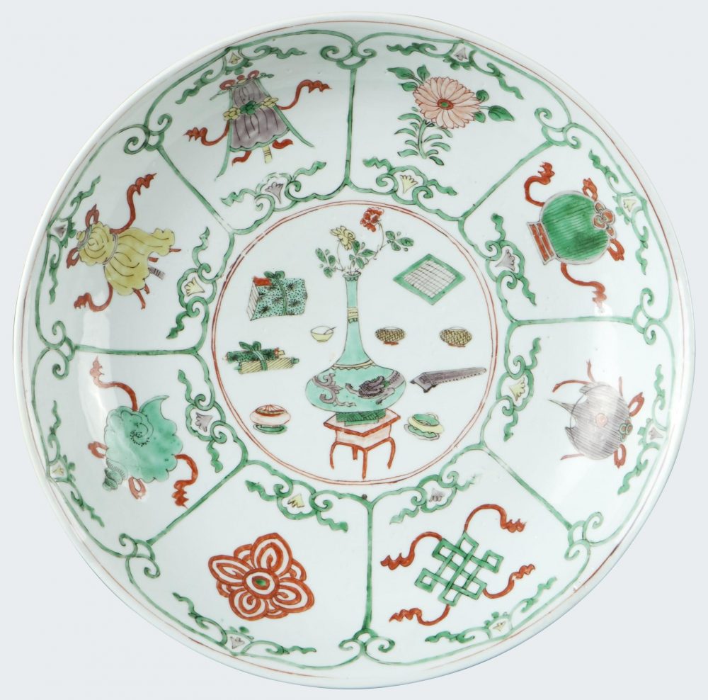 Famille verte Porcelain Kangxi (1662-1722), China Famille verte Porcelain Kangxi (1662-1722), China