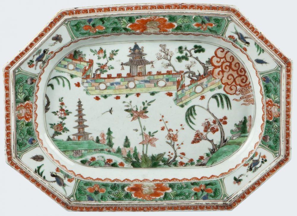 Famille verte Porcelain Kangxi (1662-1722), circa 1690-1700, China Famille verte Porcelain Kangxi (1662-1722), circa 1690-1700, China