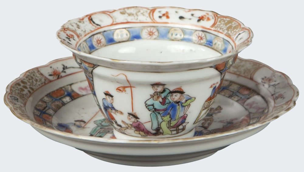 Famille rose Porcelain Qianlong ( 1735 - 1795 ), circa 1760-1770, China