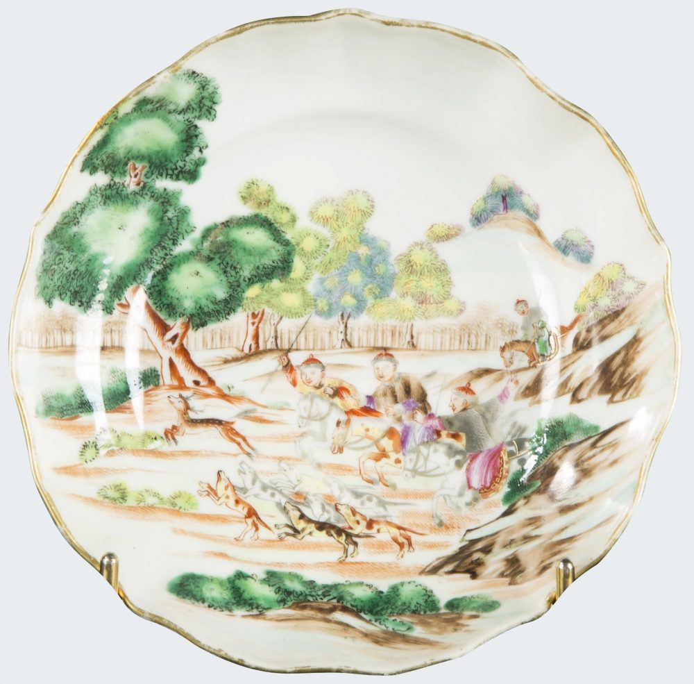 Famille rose Porcelain Qianlong (1736-1795), circa 1770-1780., China Famille rose Porcelain Qianlong (1736-1795), circa 1770-1780., China