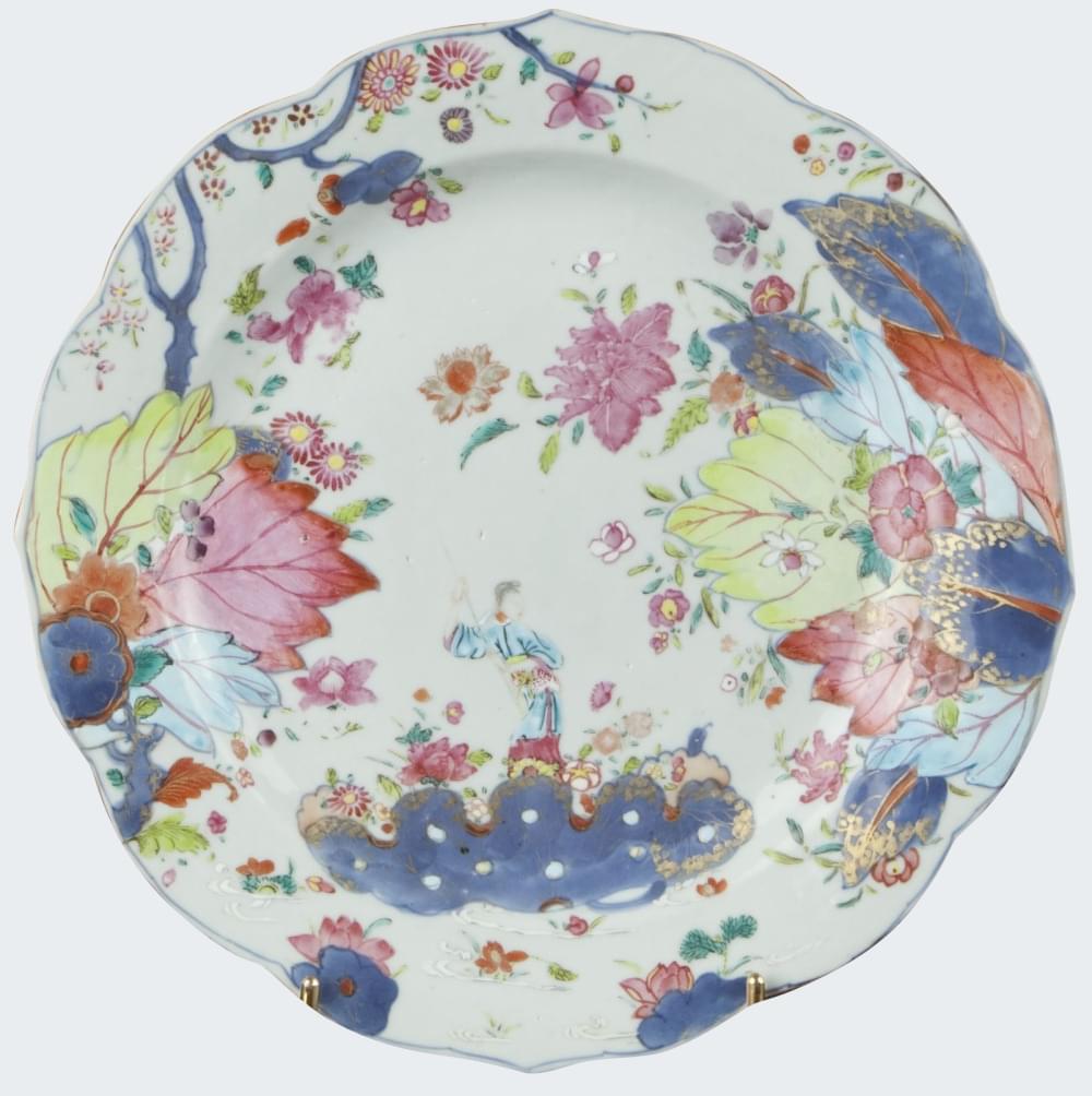 Famille rose Porcelain Qianlong (1735-1795), vers 1775, China Famille rose Porcelain Qianlong (1735-1795), vers 1775, China