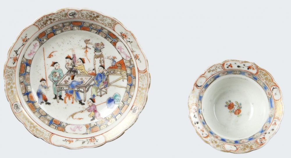 Famille rose Porcelain Qianlong ( 1735 - 1795 ), circa 1760-1770, China