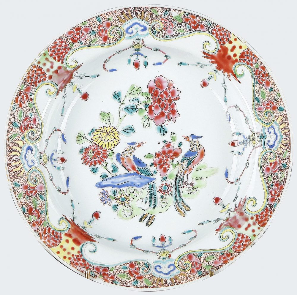 Famille rose Porcelain Yongzheng (1723-1735), Chine