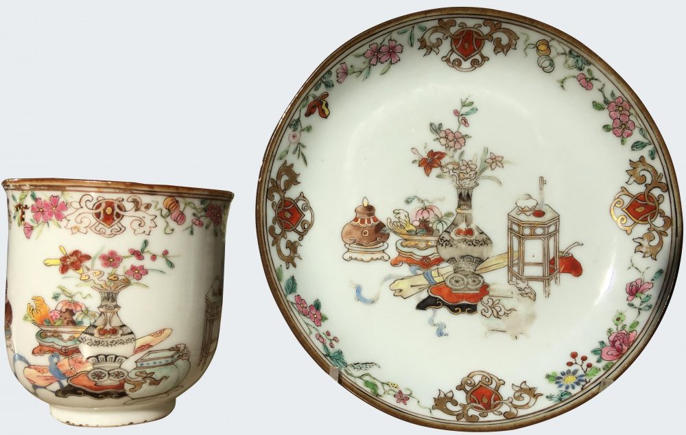 Famille rose Porcelain Yongzheng (1723-1735), China Famille rose Porcelain Yongzheng (1723-1735), China