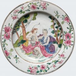 Famille rose Porcelain Yongzheng period (1723-1735), circa 1735, China