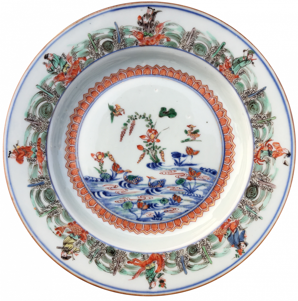 Famille verte Porcelain Kangxi (1662-1722), circa 1720, China