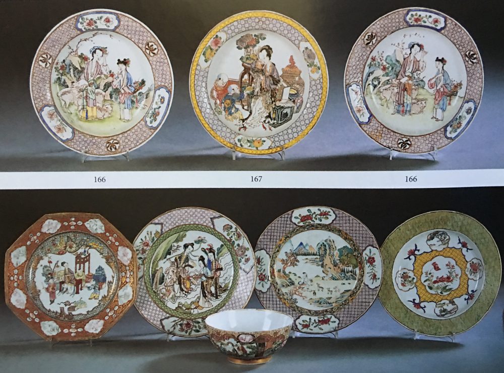 Famille rose Porcelain Yongzheng (1723-1735), China Famille rose Porcelain Yongzheng (1723-1735), China