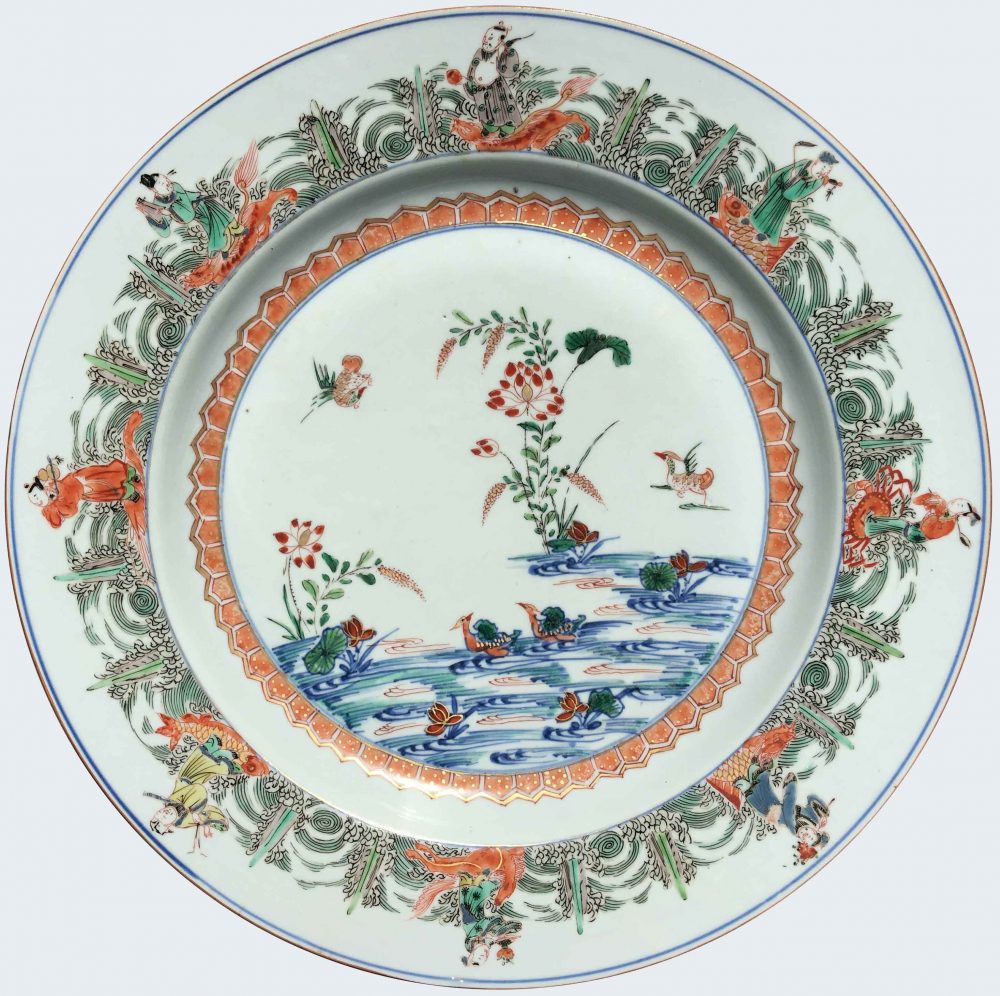 Famille verte Porcelain Kangxi (1662-1722), circa 1720, China Famille verte Porcelain Kangxi (1662-1722), circa 1720, China