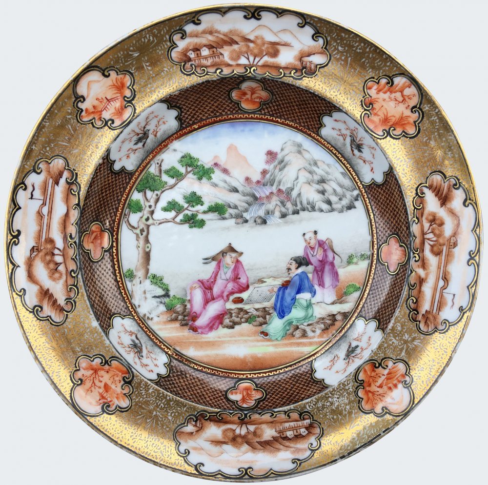 Porcelain Late Qianlong (1736-1795), circa 1790-1800, China Porcelain Late Qianlong (1736-1795), circa 1790-1800, China