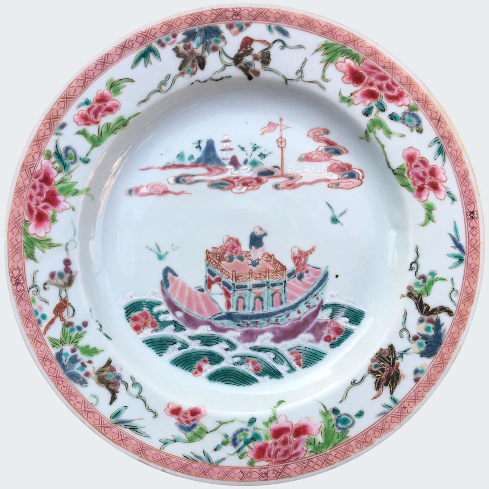 Famille rose Porcelain Yongzheng (1723-1735), China Famille rose Porcelain Yongzheng (1723-1735), China