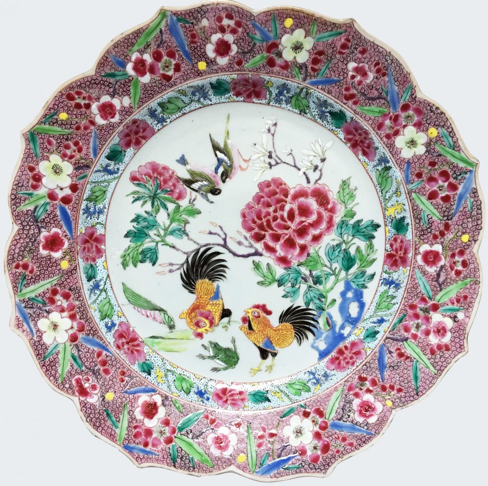 Porcelain Late Yongzheng (1723-1735), early Qianlong (1736-1795), Chine