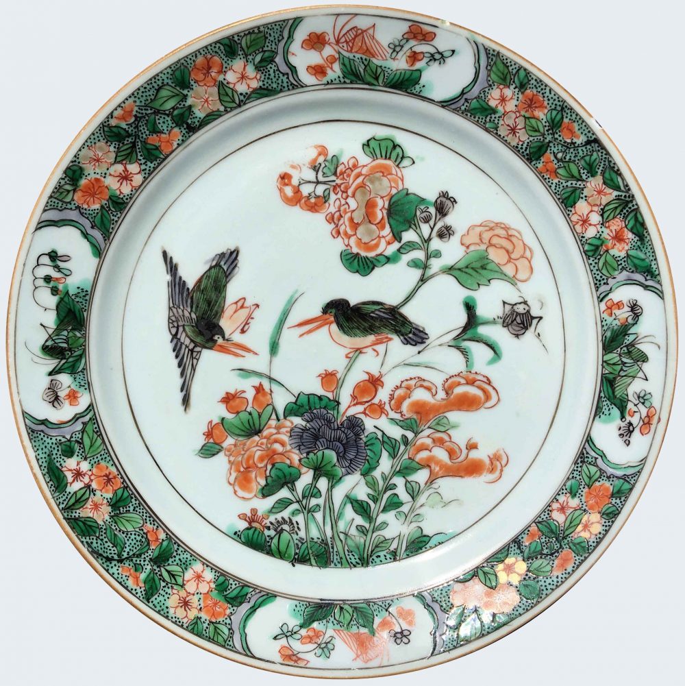 Famille verte Porcelaine Kangxi (1662-1722), China Famille verte Porcelaine Kangxi (1662-1722), China