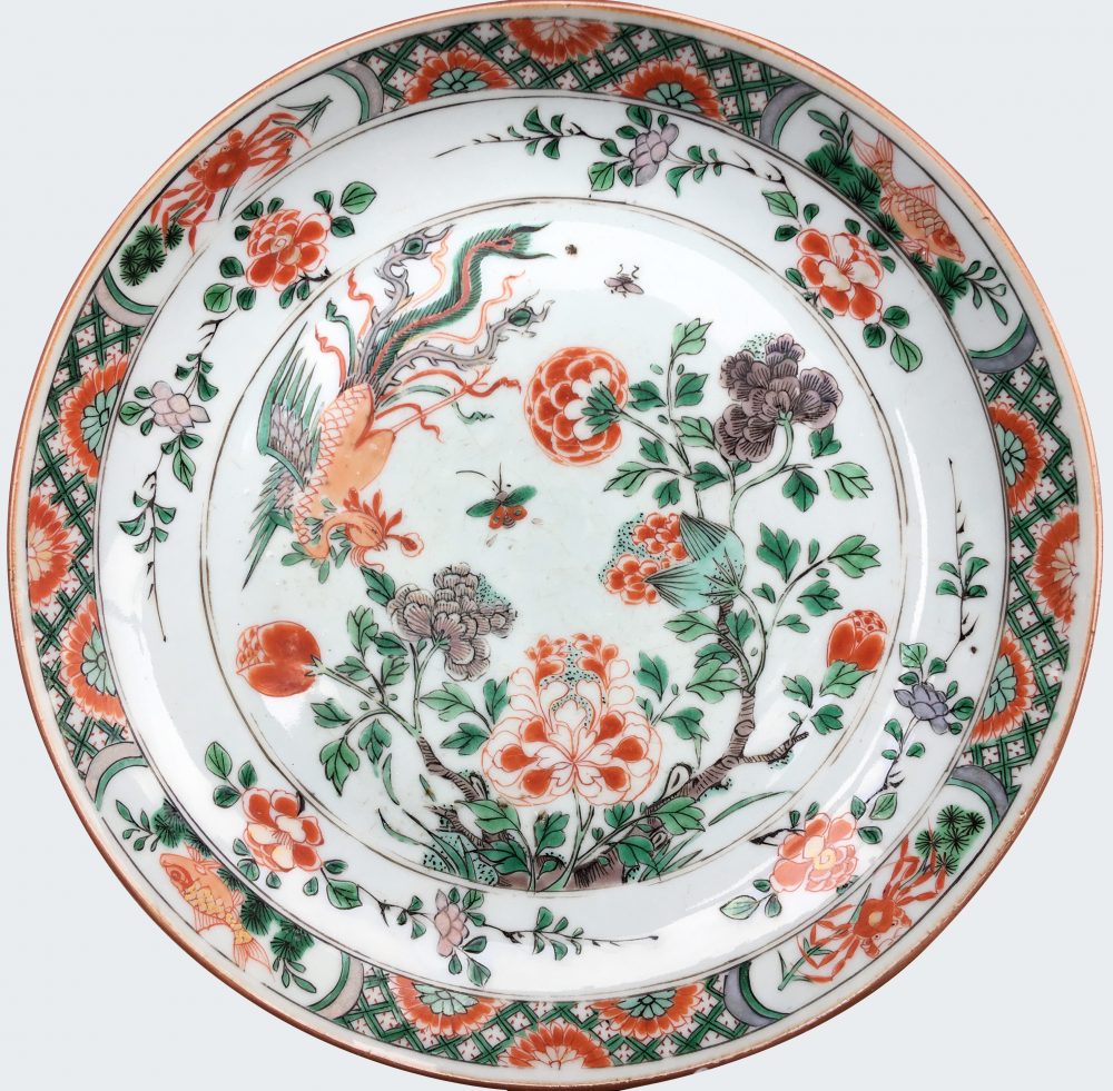 Famille verte Porcelain Kangxi (1662-1722), China Famille verte Porcelain Kangxi (1662-1722), China