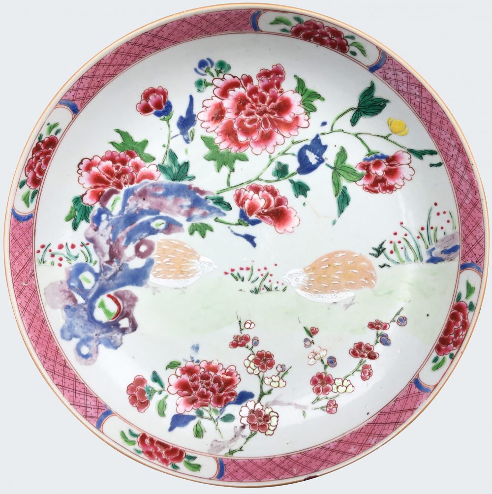 Famille rose Porcelain Yongzheng (1723-1735), China