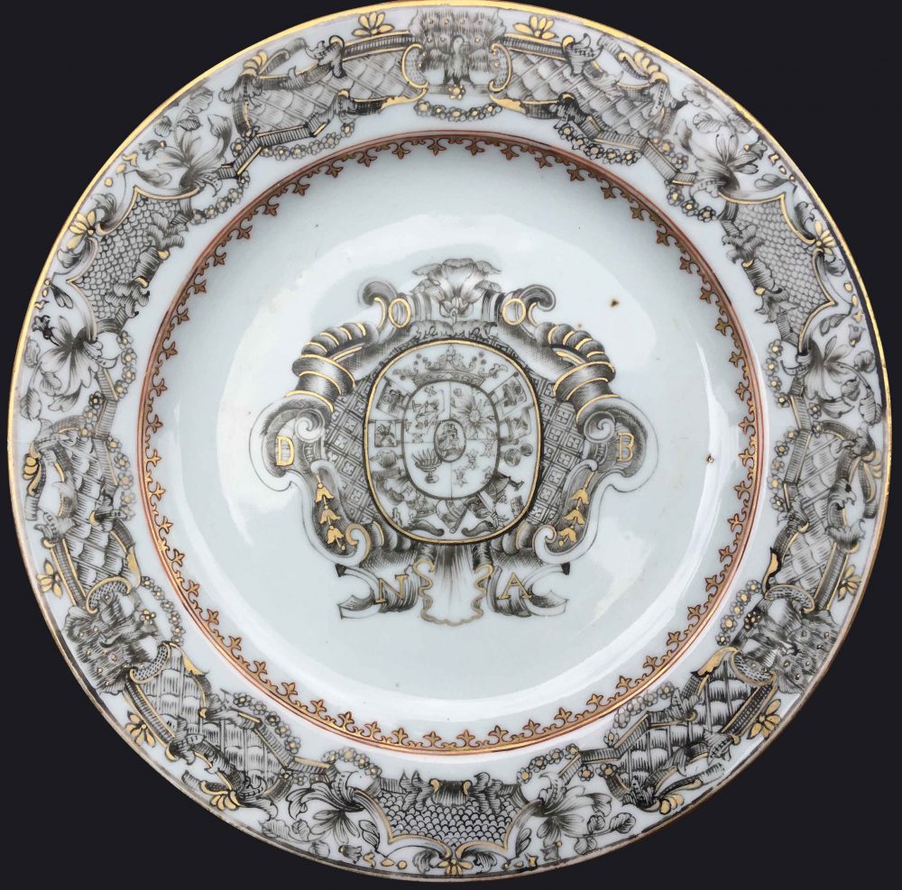 Porcelain Qianlong (1736-1795), circa 1750, China Porcelain Qianlong (1736-1795), circa 1750, China