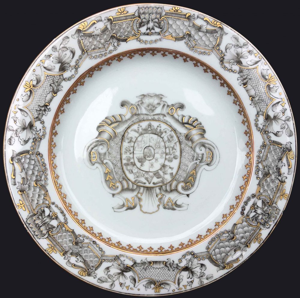 Porcelain Qianlong (1736-1795), circa 1750, China