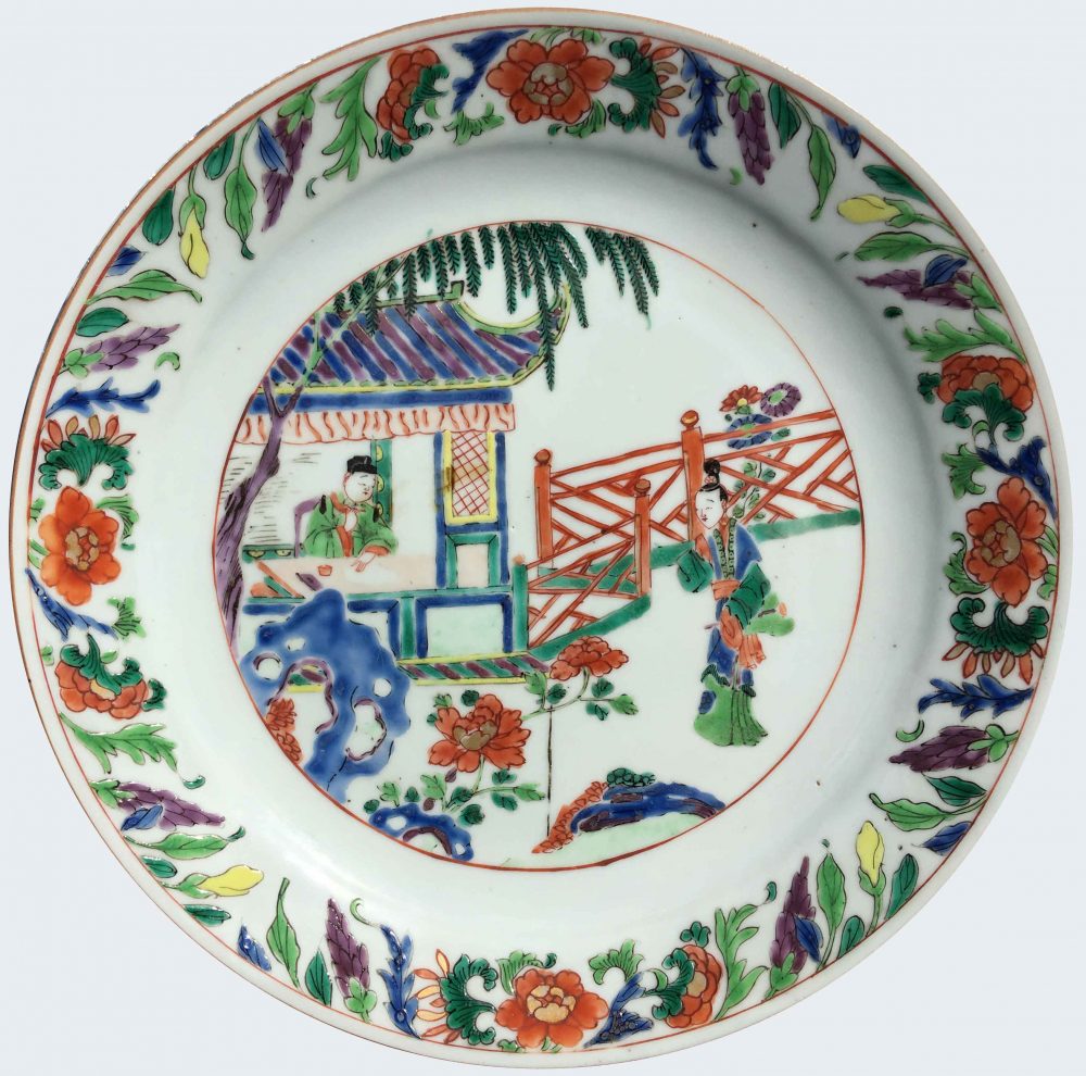 Famille verte Porcelain Kangxi (1662-1722), China Famille verte Porcelain Kangxi (1662-1722), China