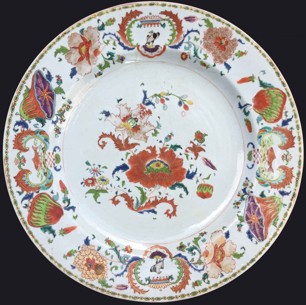 Famille rose Porcelain Yongzheng (1723-1735) or Qianlong (1735-1795), China