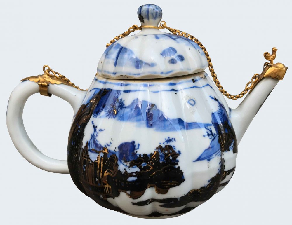 Porcelaine Kangxi (1662-1722), the mounts early 18th century, China