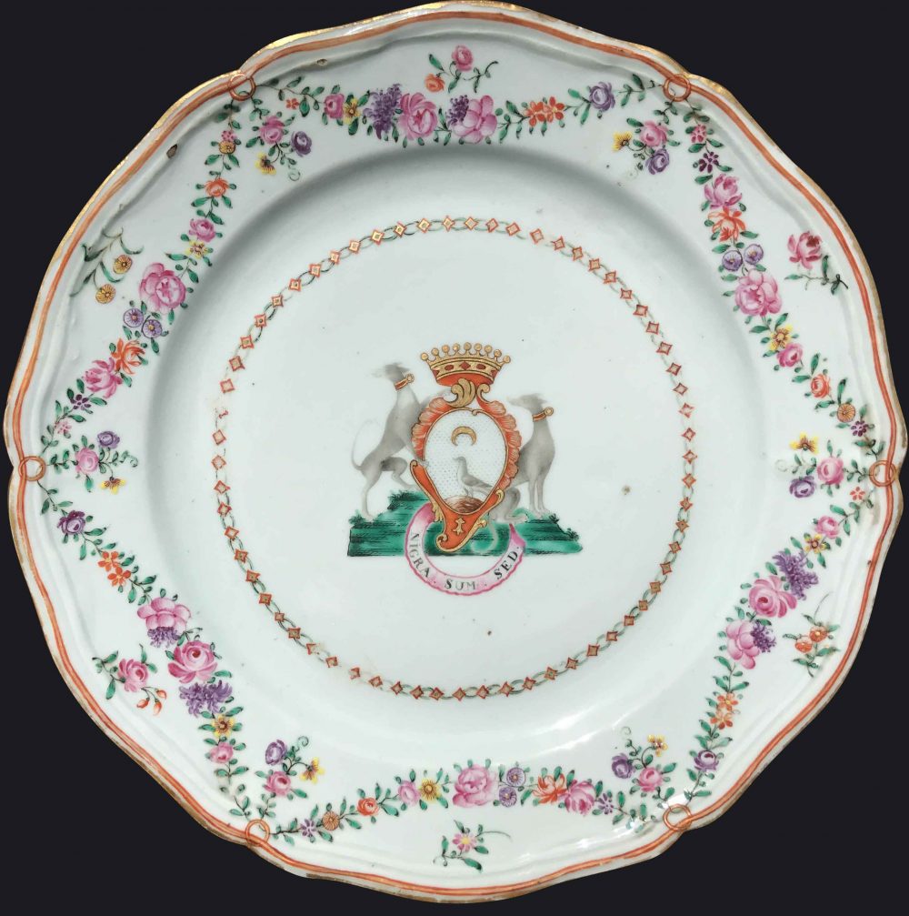 Porcelain Qianlong (1735-1795), circa 1760, China Porcelain Qianlong (1735-1795), circa 1760, China
