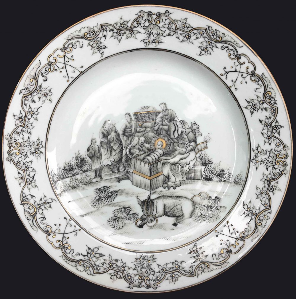 Porcelain Qianlong (1735-1795), circa 1740, China Porcelain Qianlong (1735-1795), circa 1740, China