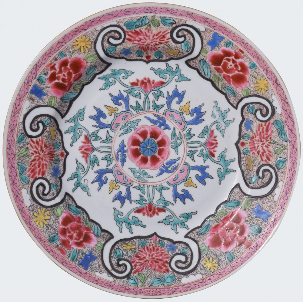 Famille rose Porcelain Yongheng (1723-1735), China Famille rose Porcelain Yongheng (1723-1735), China