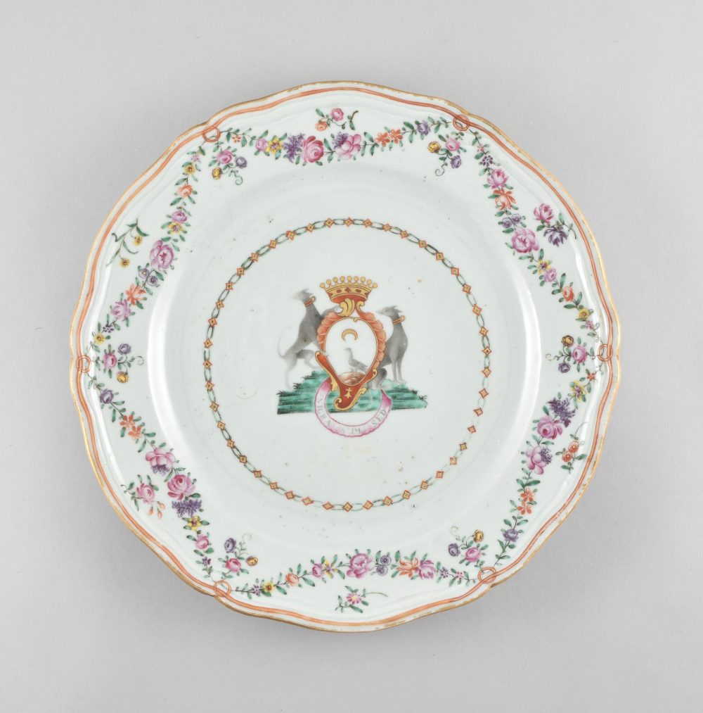 Porcelain Qianlong (1735-1795), circa 1760, China Porcelain Qianlong (1735-1795), circa 1760, China