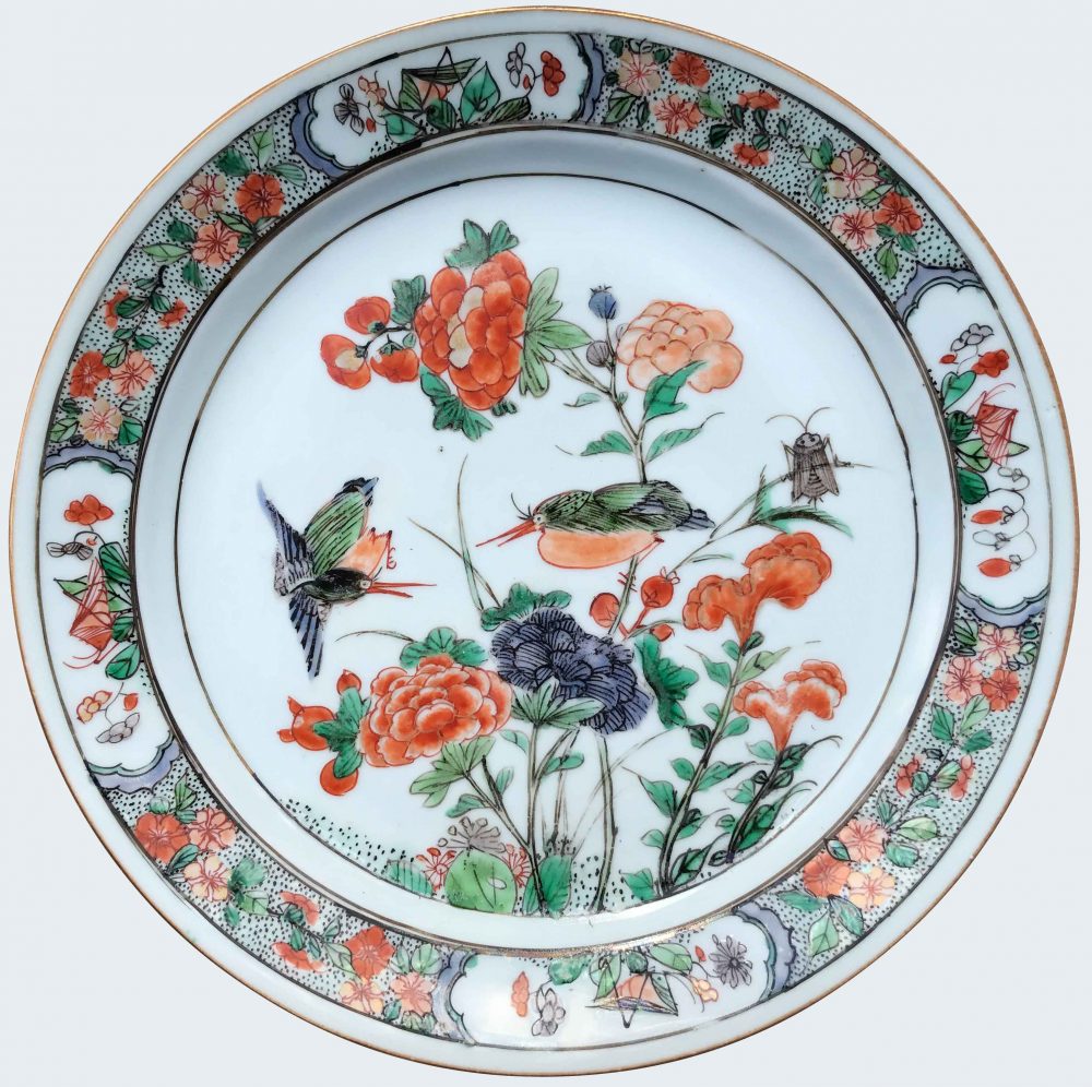 Famille verte Porcelain Kangxi (1662-1722), China Famille verte Porcelain Kangxi (1662-1722), China