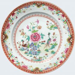 Famille rose Porcelain Qianlong (1736-1795), circa 1775, China Famille rose Porcelain Qianlong (1736-1795), circa 1775, China