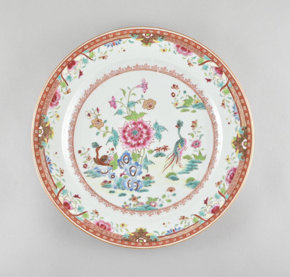 Famille rose Porcelain Qianlong (1736-1795), circa 1775, China Famille rose Porcelain Qianlong (1736-1795), circa 1775, China