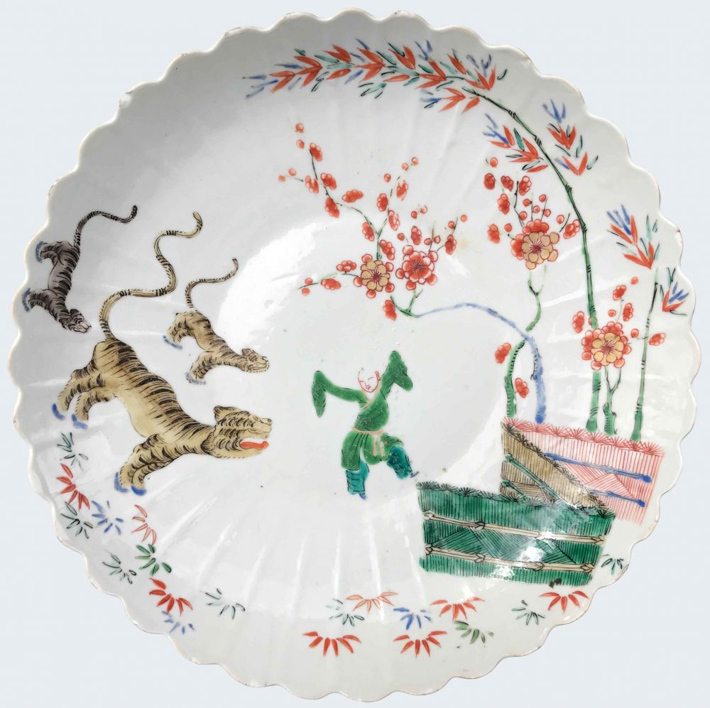 Famille verte Porcelain Kangxi (1662-1722), Chine