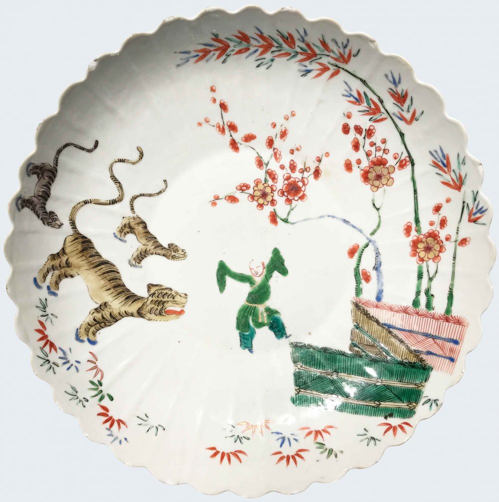 Famille verte Porcelain Kangxi (1662-1722), Chine