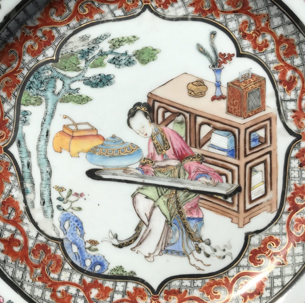 Famille rose Porcelain Yongzheng (1723-1735), circa 1735, China Famille rose Porcelain Yongzheng (1723-1735), circa 1735, China