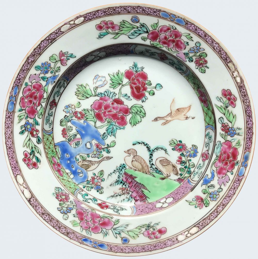 Famille rose Porcelain Late Yongzheng (1723-1735), early Qianlong (1736-1795), circa 1730-1750, China Famille rose Porcelain Late Yongzheng (1723-1735), early Qianlong (1736-1795), circa 1730-1750, China