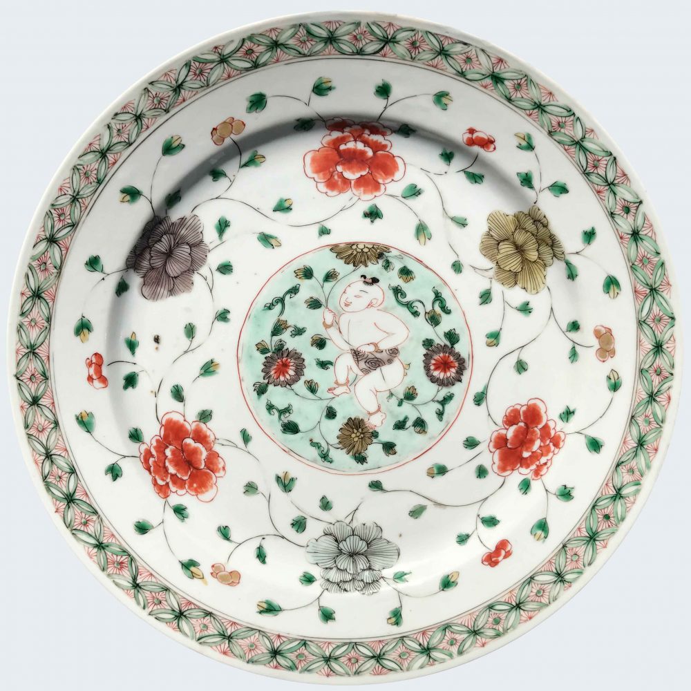 Famille verte Porcelain Kangxi (1662-1722), China Famille verte Porcelain Kangxi (1662-1722), China