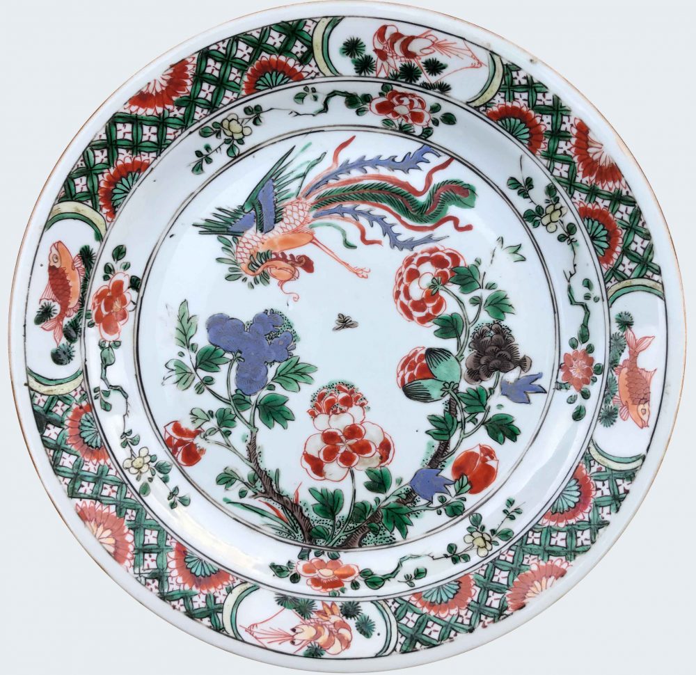 Famille verte Porcelain Kangxi (1662-1722), circa 1700, China Famille verte Porcelain Kangxi (1662-1722), circa 1700, China
